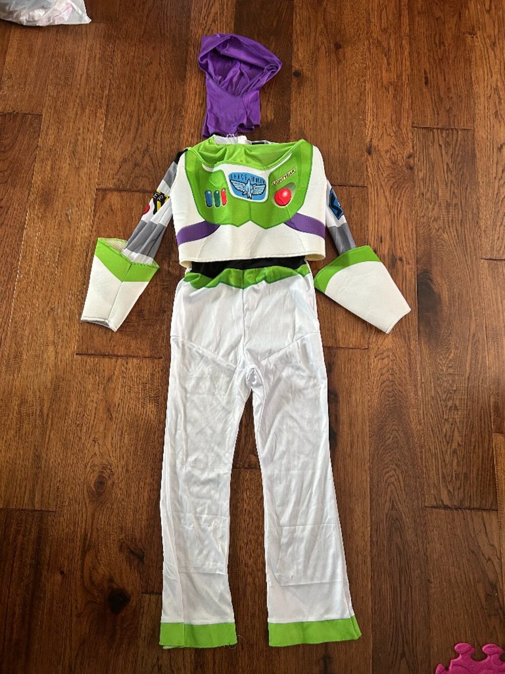 Kids Disney Toy Story 4 Buzz Lightyear Costume Halloween - Size 7/8